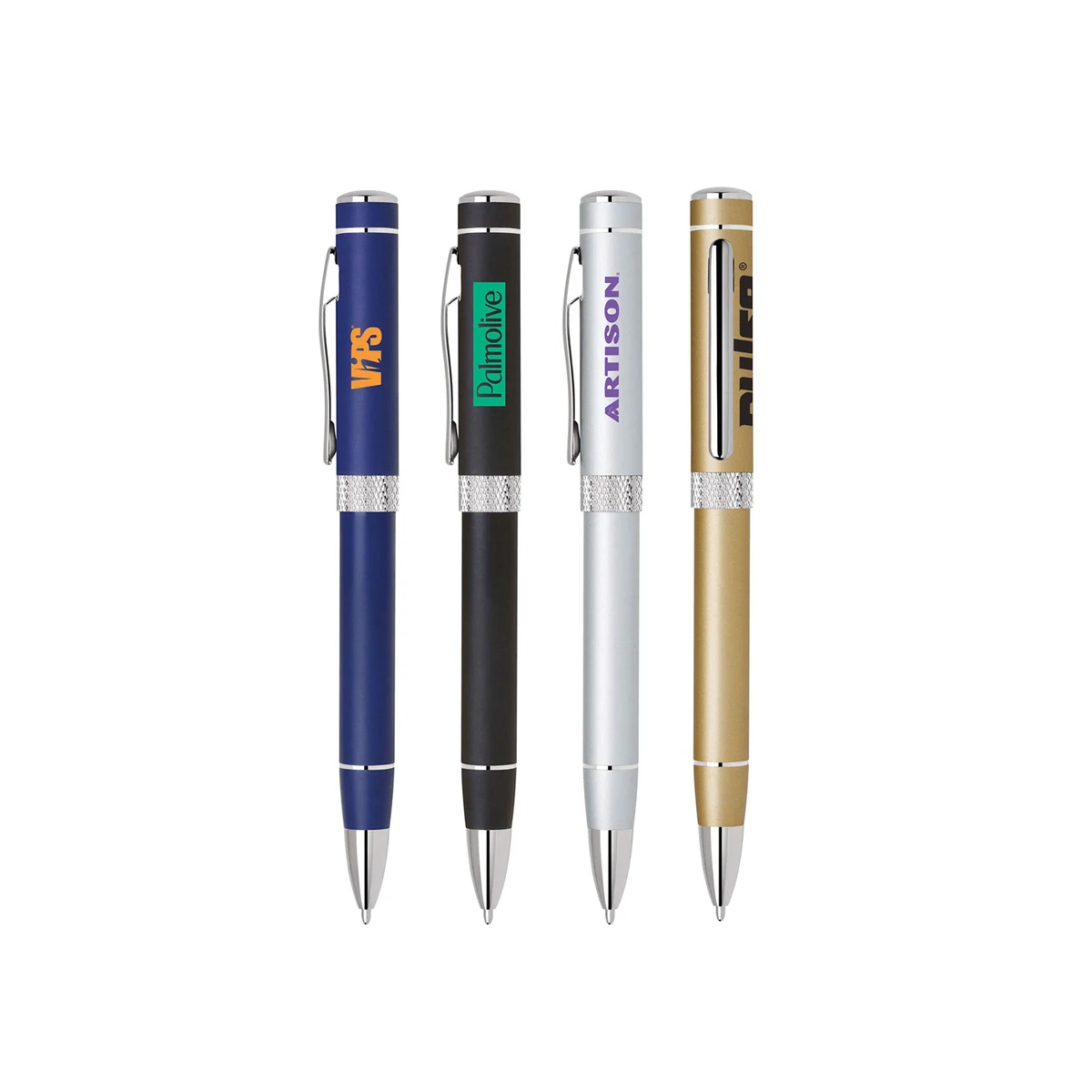 Aluminum Diamond Ballpoint Twist Metal Pen 1