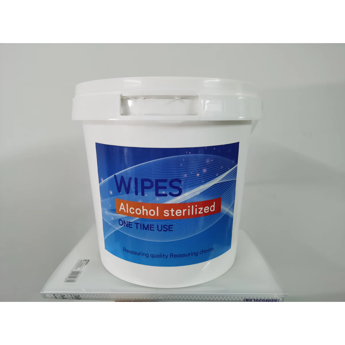 800 Sheets Hand Wipes in Canister W/ Custom Logo 1