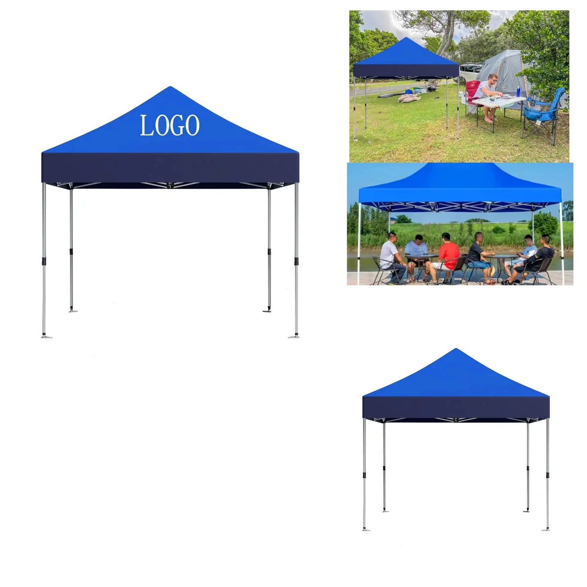 Custom tents 118.1" x 118.1" 1