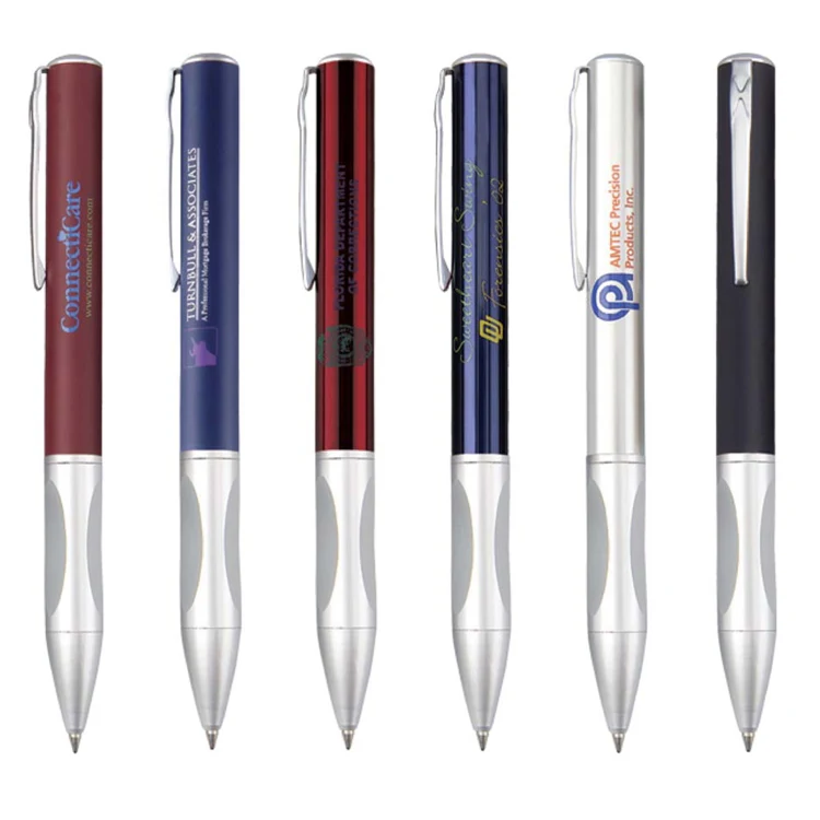 Euro Twist Ballpoint Brass Pen 1
