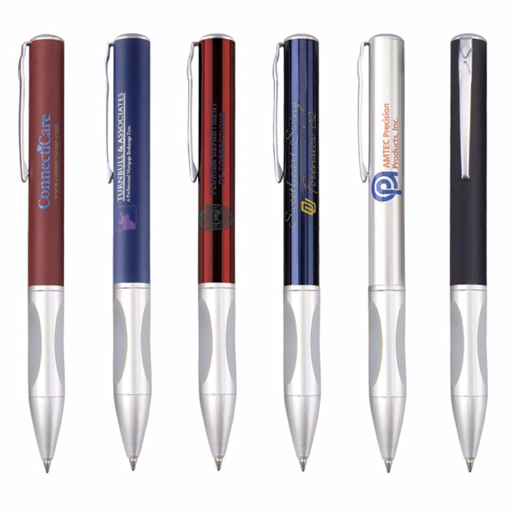 Euro Twist Ballpoint Brass Pen