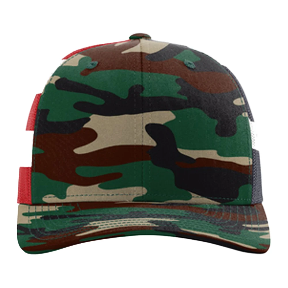 Richardson Printed Mesh Trucker Cap 1