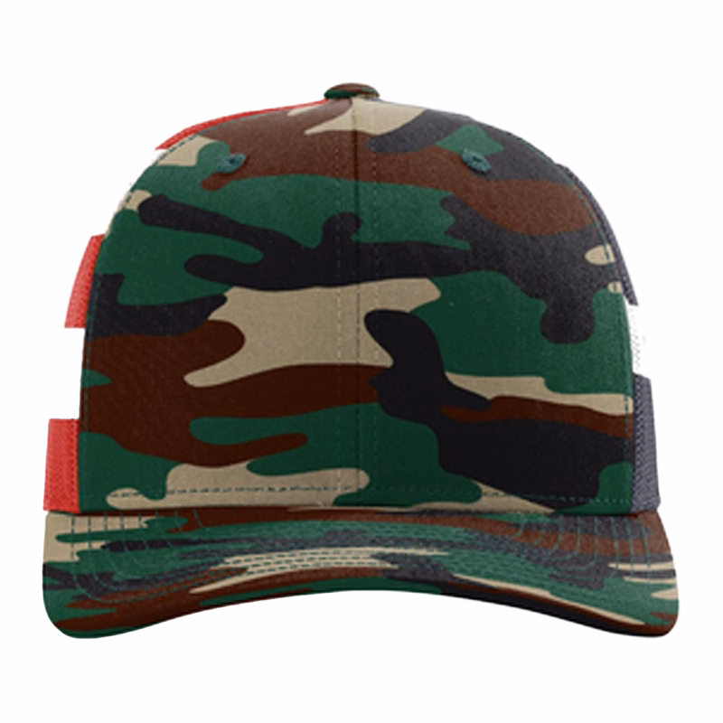 Richardson Printed Mesh Trucker Cap