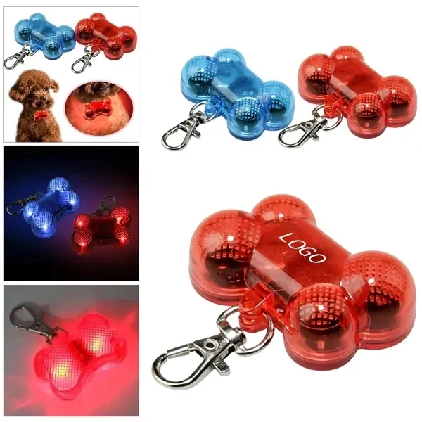 LED Glowing Pet Name Pendant with Light-Up Collar Charm 1