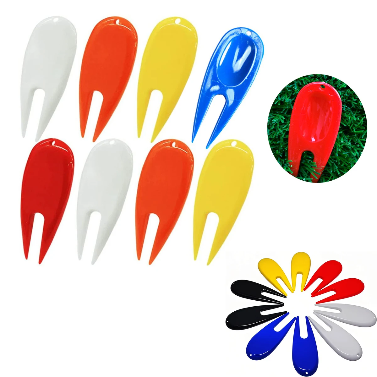 Full Color Golf Divot Repair Tool 1