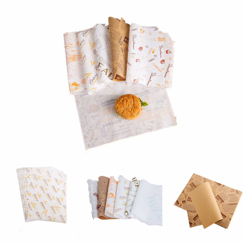 Personalized 10-Inch Food Wrap Paper for Packaging Solutions