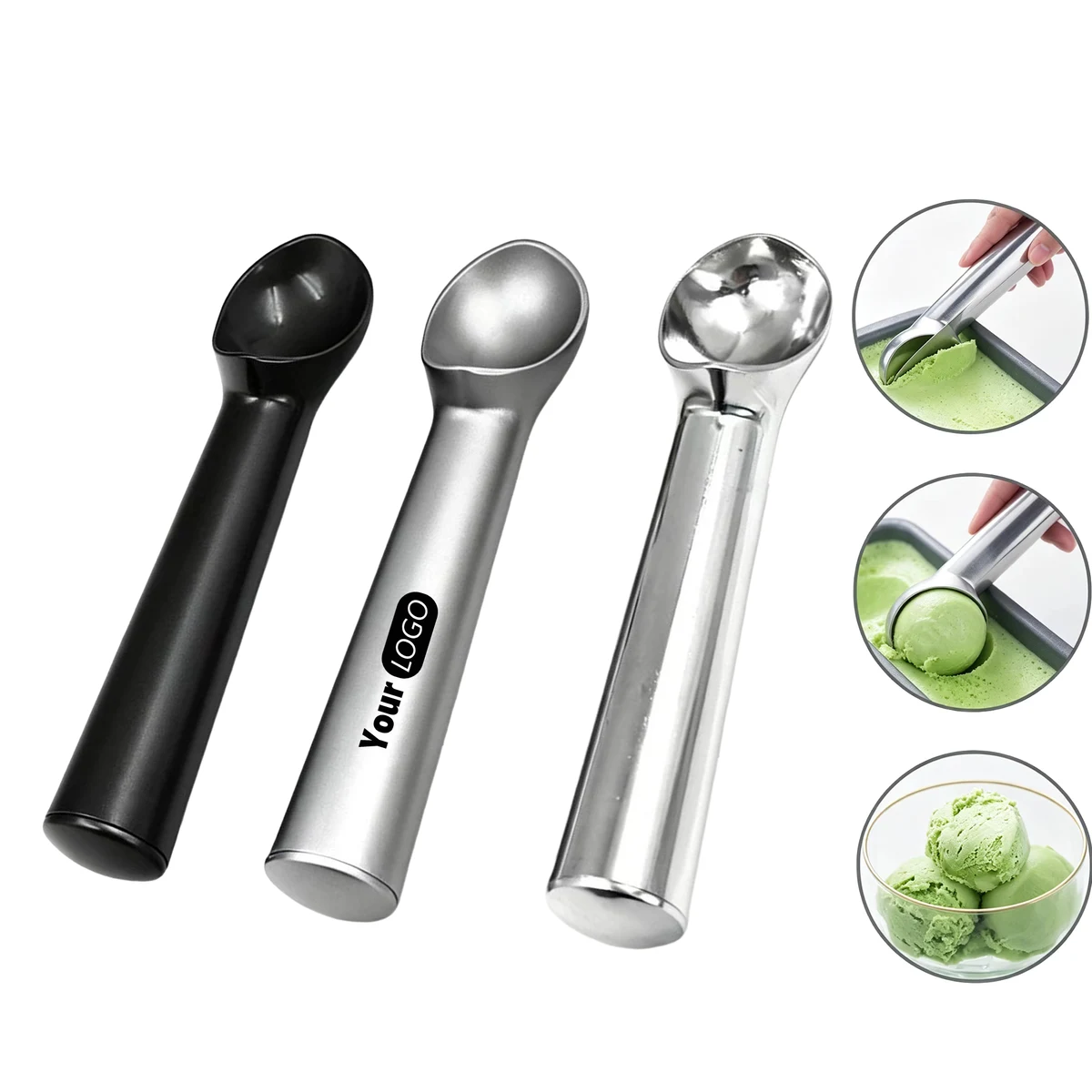 Aluminum Alloy Practical Ice Cream Scoop 1