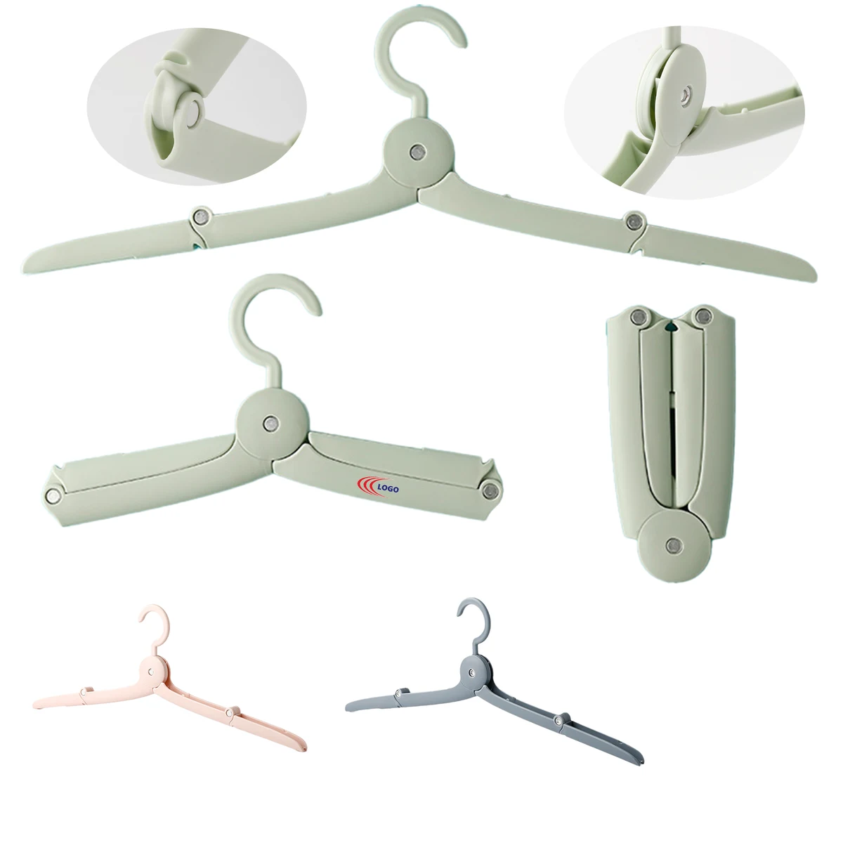 Custom Folding Hanger ?C Compact & Reusable 1