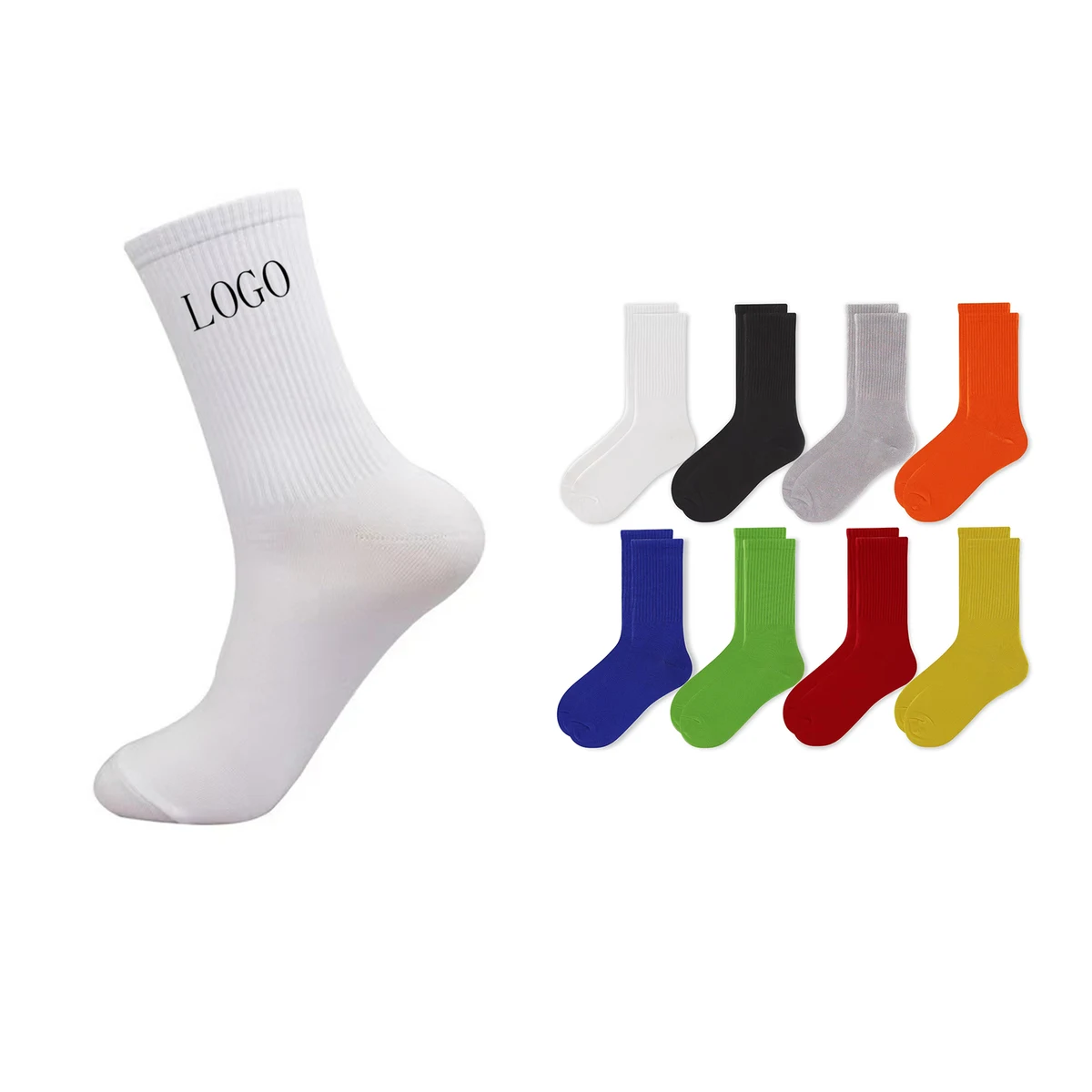 Athletic Cotton Socks 1