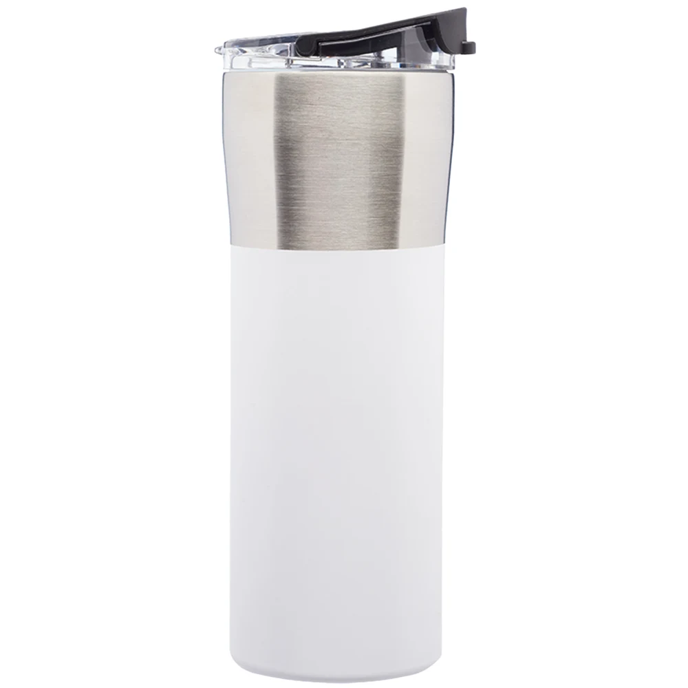 19 oz. Nau Color Grip Travel Mugs with Plastic Lid 1