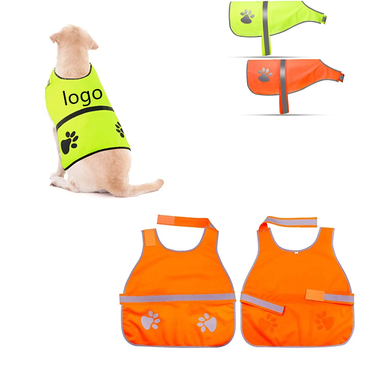 Adjustable Dog Reflective Vest 1