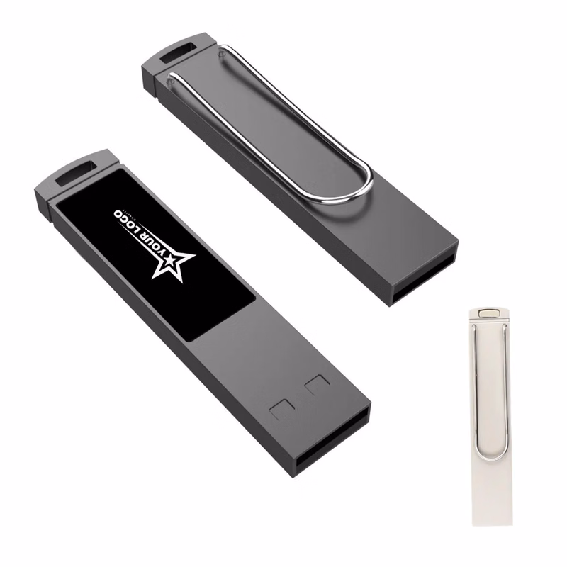Clip Metal Led USB 3.0 Flash Drive