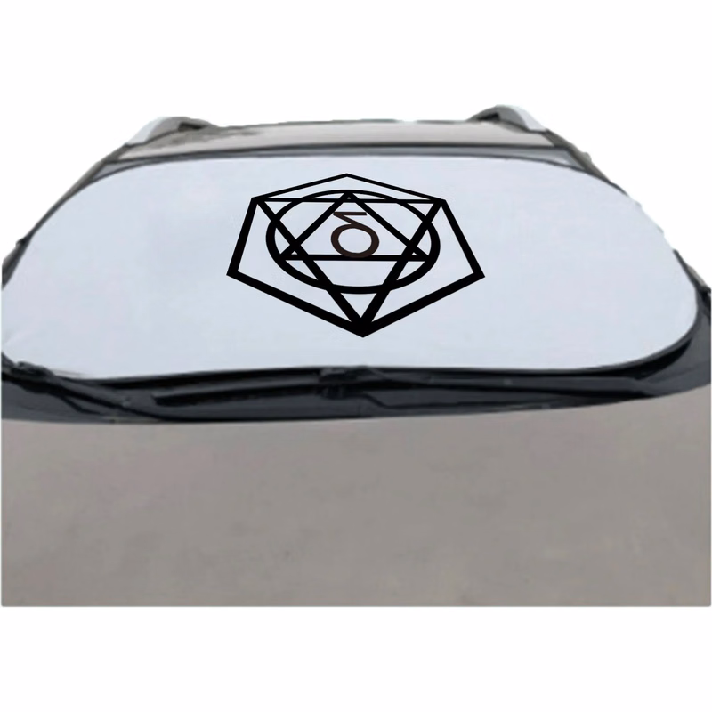 Silver Plaste Car Sunshade With Sun Protection