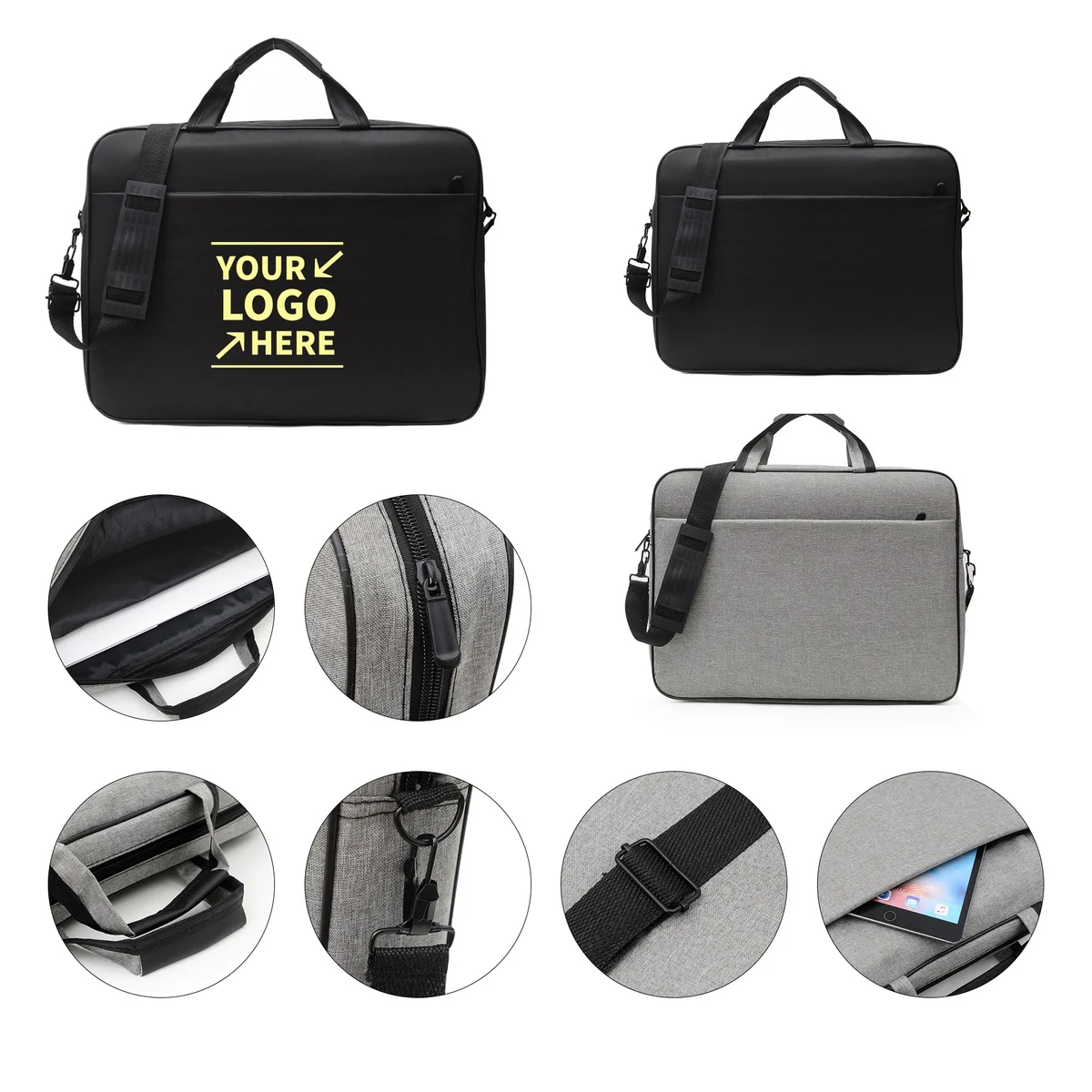15.6 Inch Business Crossbody Laptop Bag 1