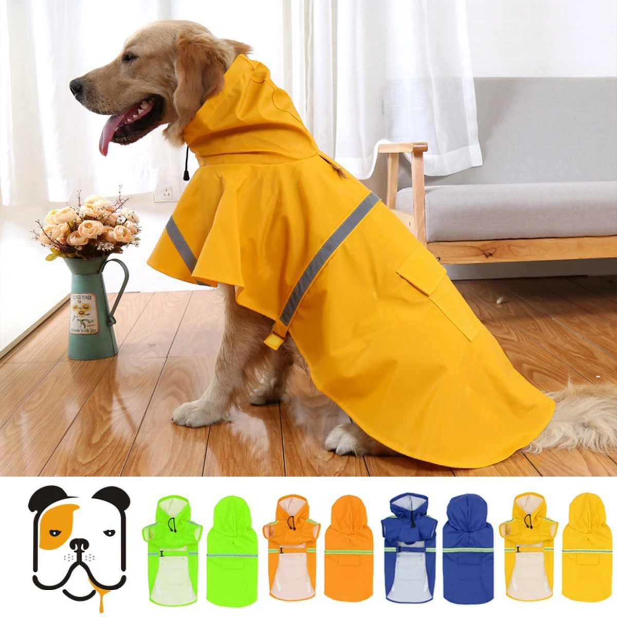 Pet Raincoat - M 1