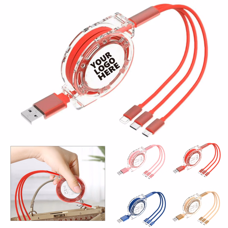 3-In-1 Charging Cable for Phones