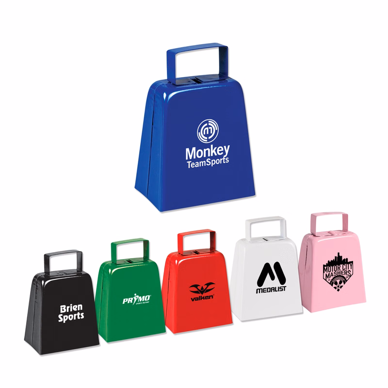 4-inch Tall Metal Cow Bell