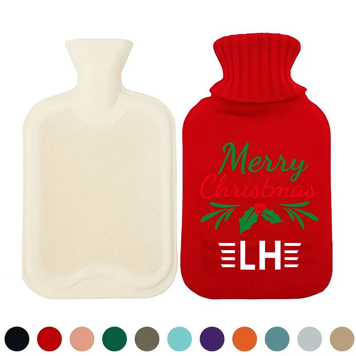 Warm Compress Hand Warmer Hot Water Bag Bottle With Cover 1