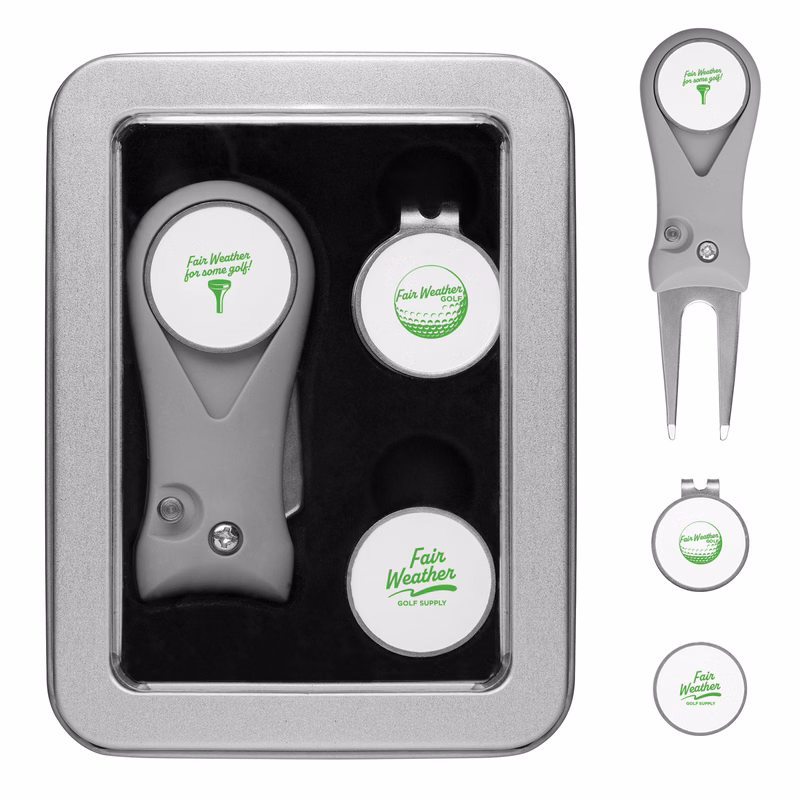 Brush and Play Golf Gift Set