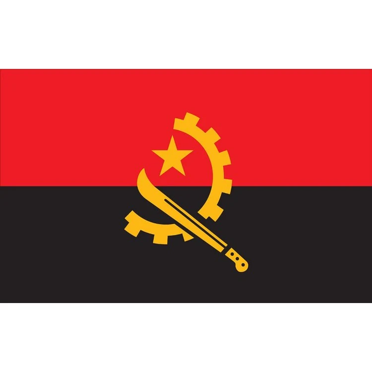 Angola Flag - 2' x 3' - Nylon 1