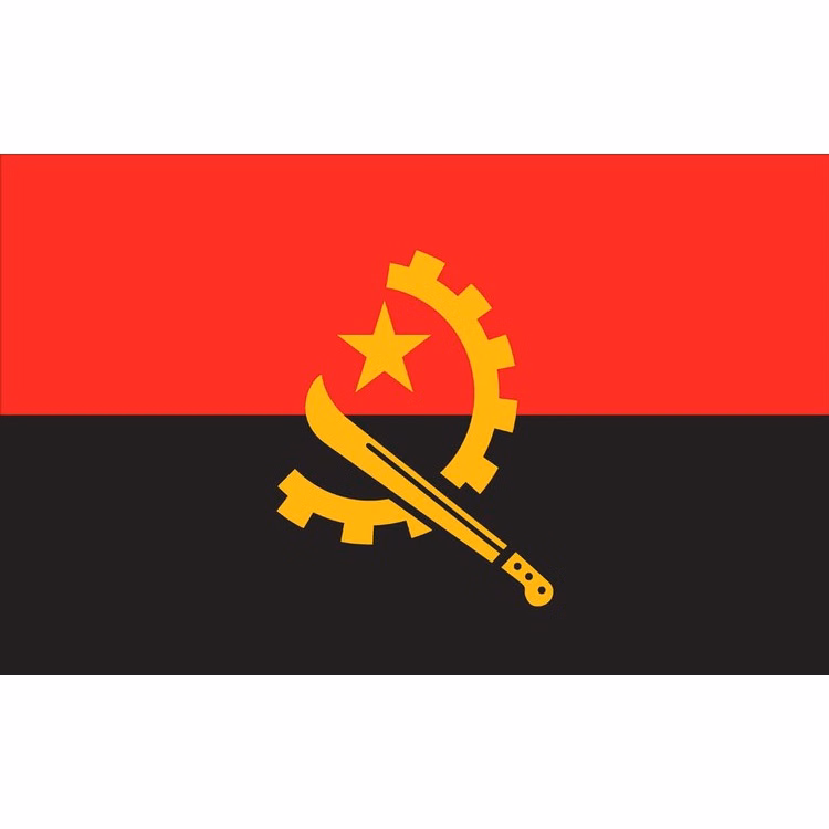 Angola Flag - 2' x 3' - Nylon