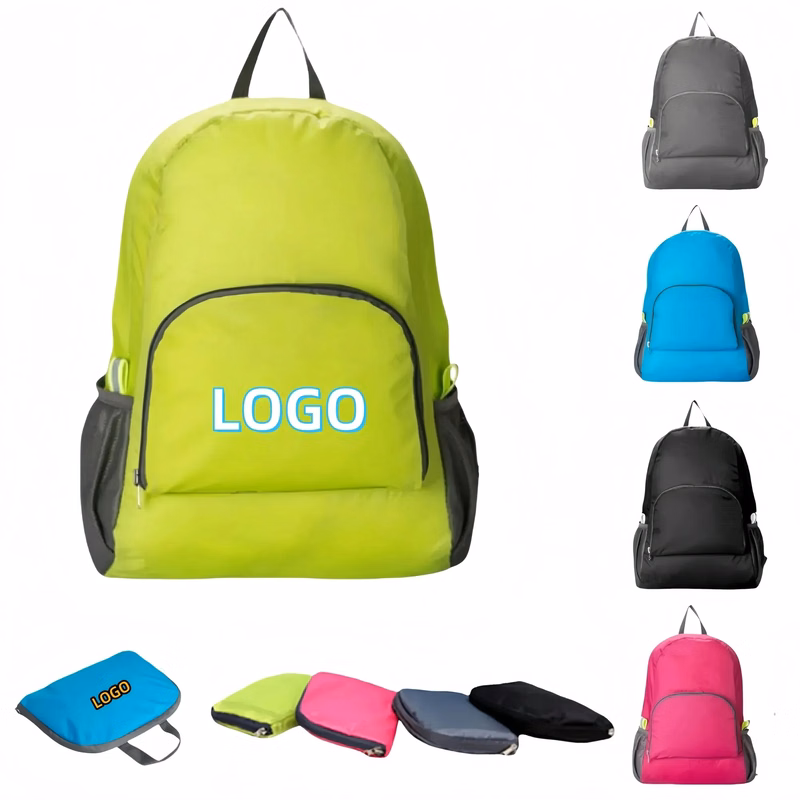 Full Color Foldable Lightweight Camping Backpack