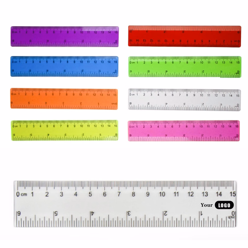 MOQ 10 pcs School Math Straight Ruler