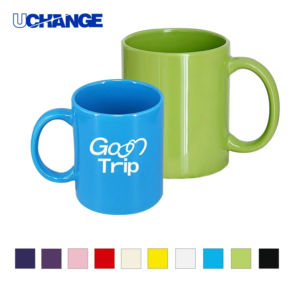 Customized Colored Ceramic Cup Container 1
