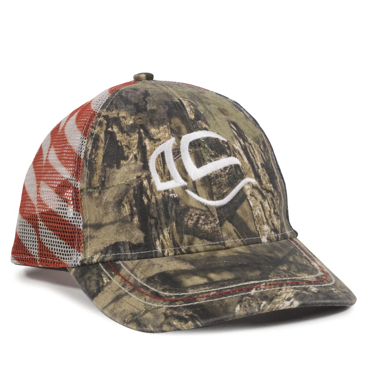 American Flag Camo Mesh Back Cap 1