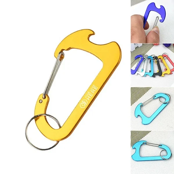Everest Carabiner Bottle Opener Keyring 1