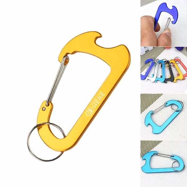 Everest Carabiner Bottle Opener Keyring