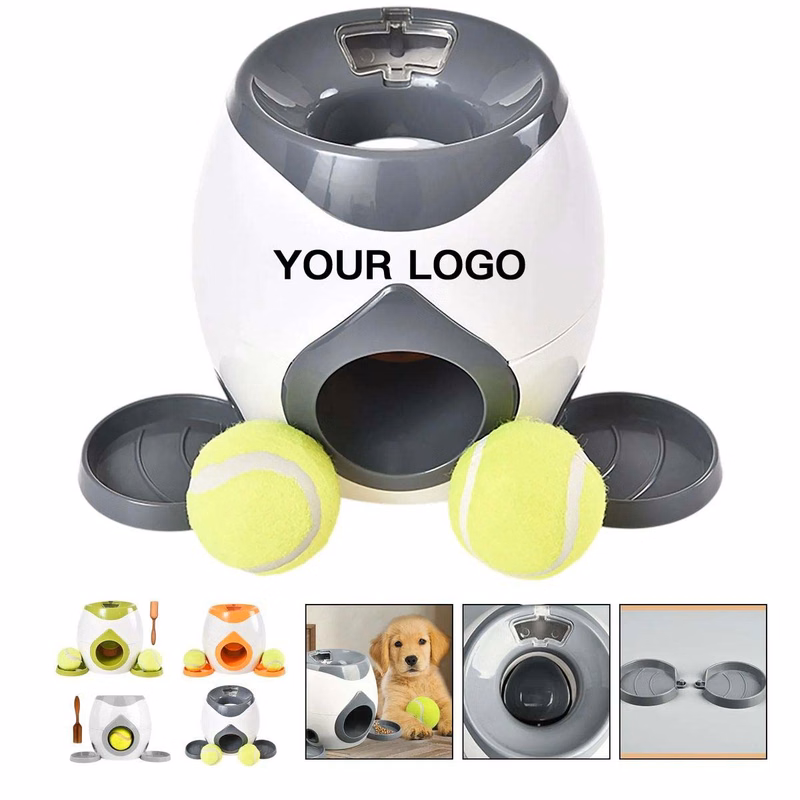 Compact Pet Ball Thrower with Two Balls