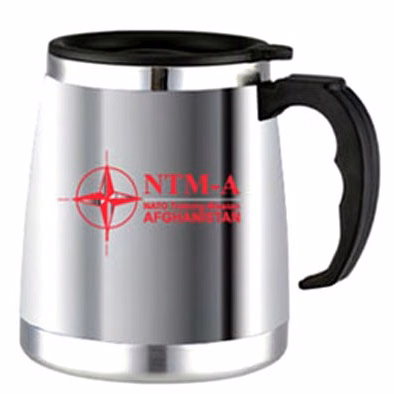 16 oz Wide Base Stainless Steel Mug
