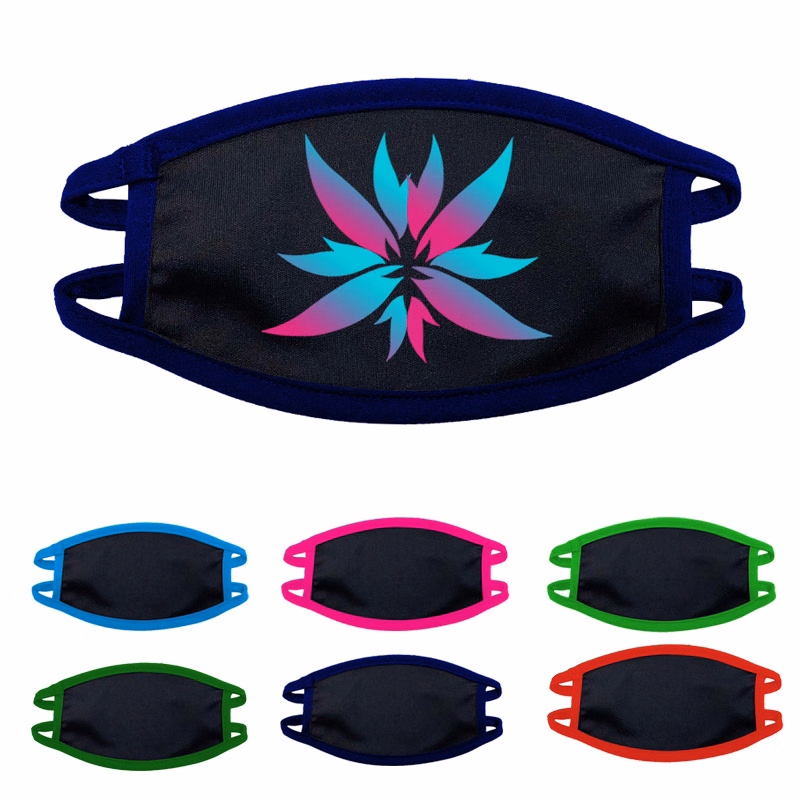 Youth 2-Ply Full Color Polyester Face Mask