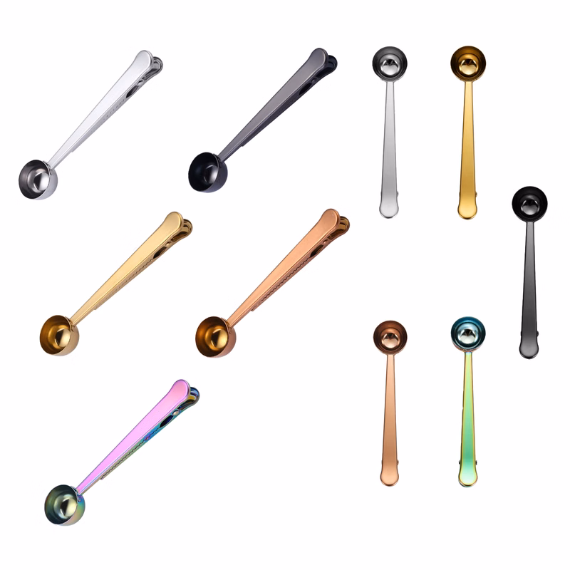 Milk Coffee Measuring Spoon Clip