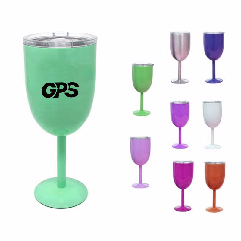 10 Oz Stainless Steel Insulated Wine Cup