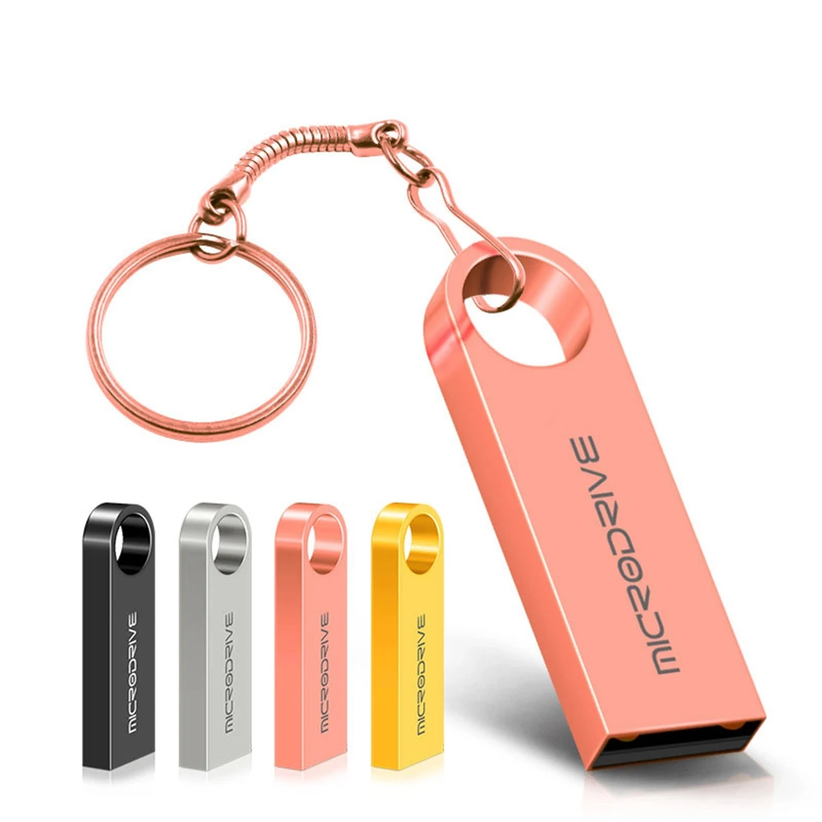 4G/8G/16G/32G/64G/128G Portable Key Ring Mini Flash Drive 1