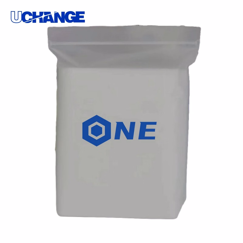 Matte Frosted Zip-Lock Resealable Plastic Storage Bag