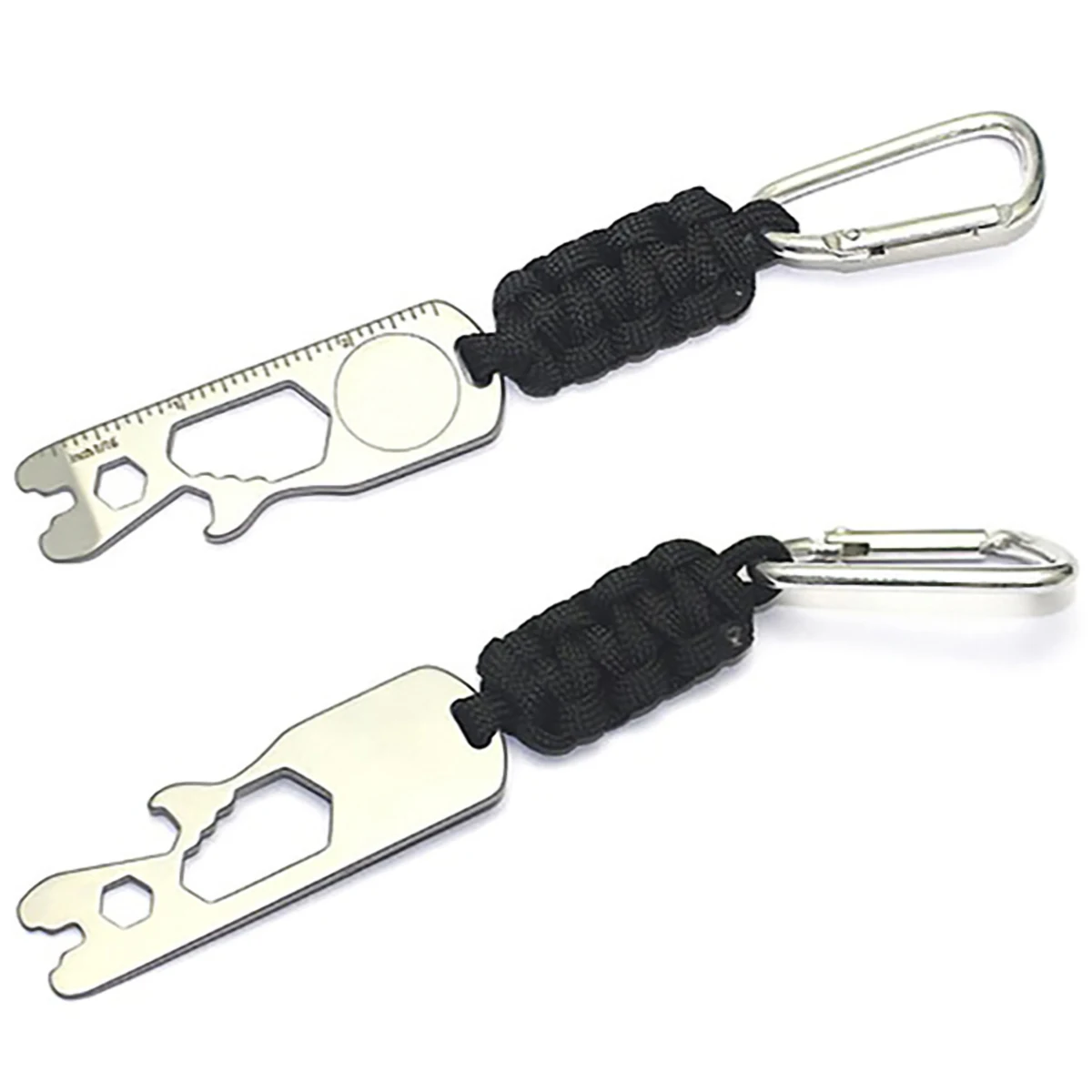 Tactical Metal Survival Keychain 1