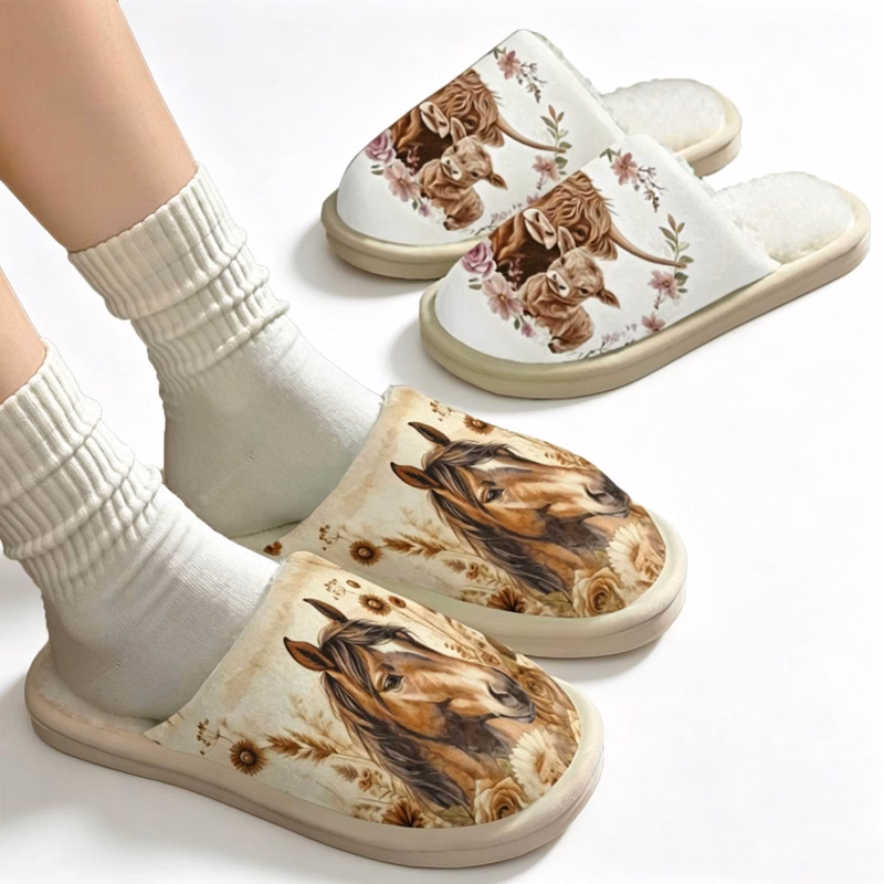 Custom Fuzzy Slipper