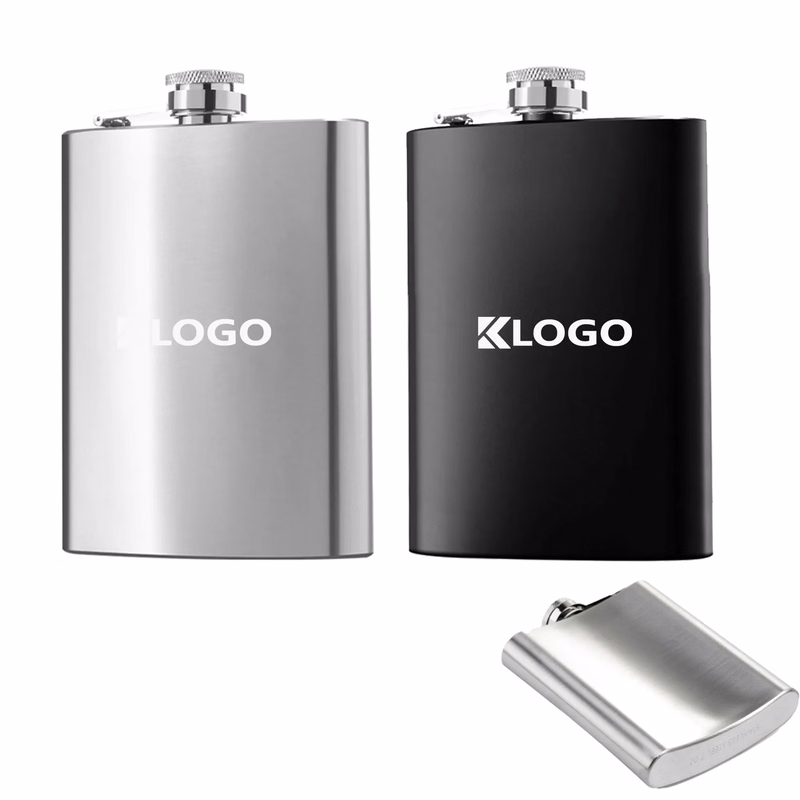 8oz Stainless Steel Hip Flask For Liquor