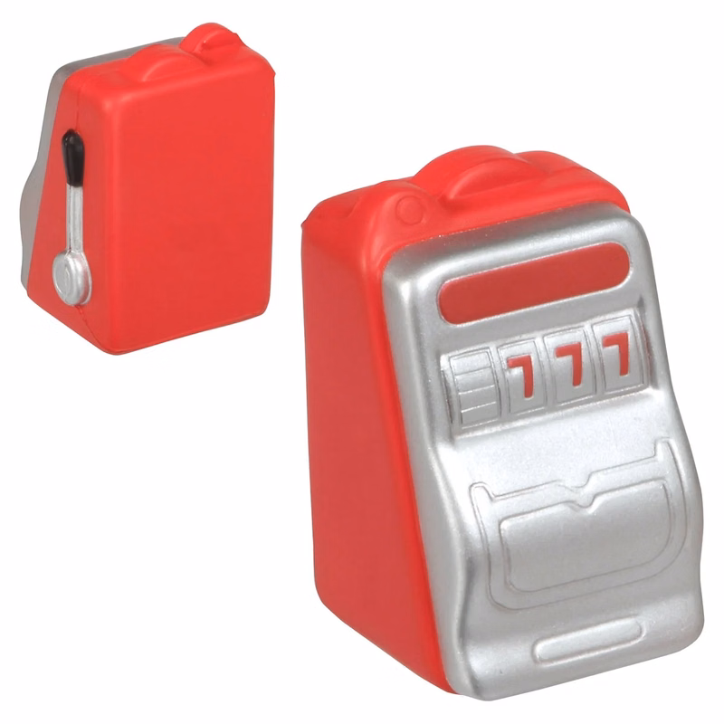 Advertising Slot Machine Shaped Stress Balls
