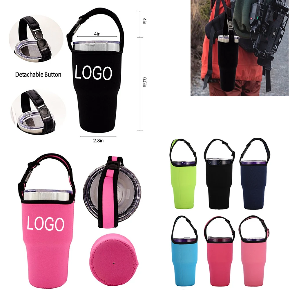 Neoprene Tumbler Cup Carrier Bag 1