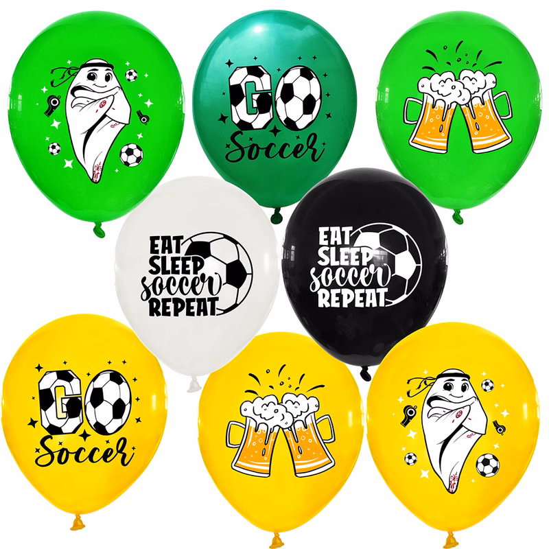 Qatar World Cup 12'' Mascot Latex Balloon