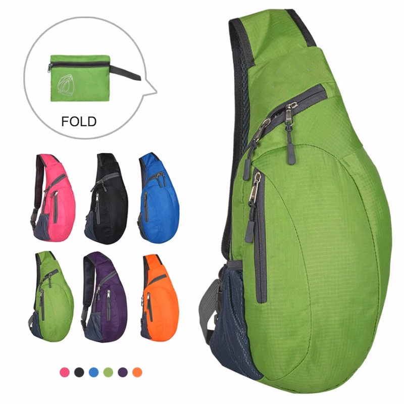 Foldable Sling Bags Shoulder Chest Backpack