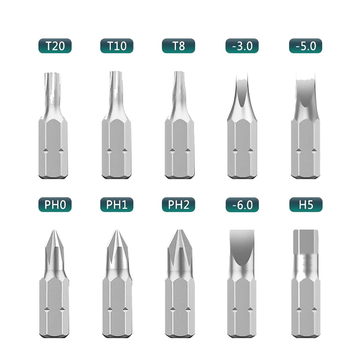 10-in-1 Ratchet Multi-Bit Screwdriver Set 1
