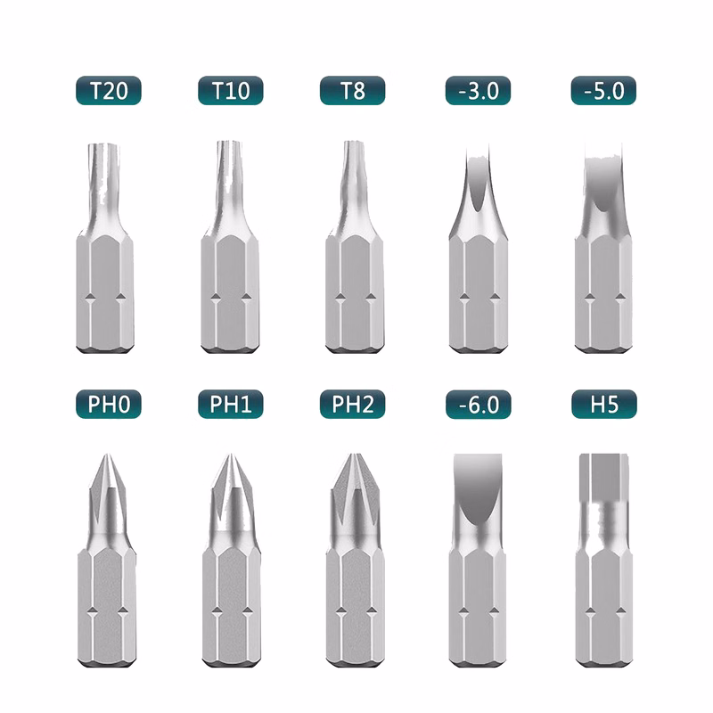 10-in-1 Ratchet Multi-Bit Screwdriver Set