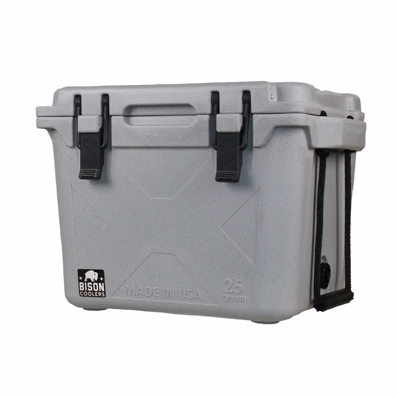 25 QT Bison® USA-Made Hard Cooler Ice Chest (20.5" x 17.625" x 15")