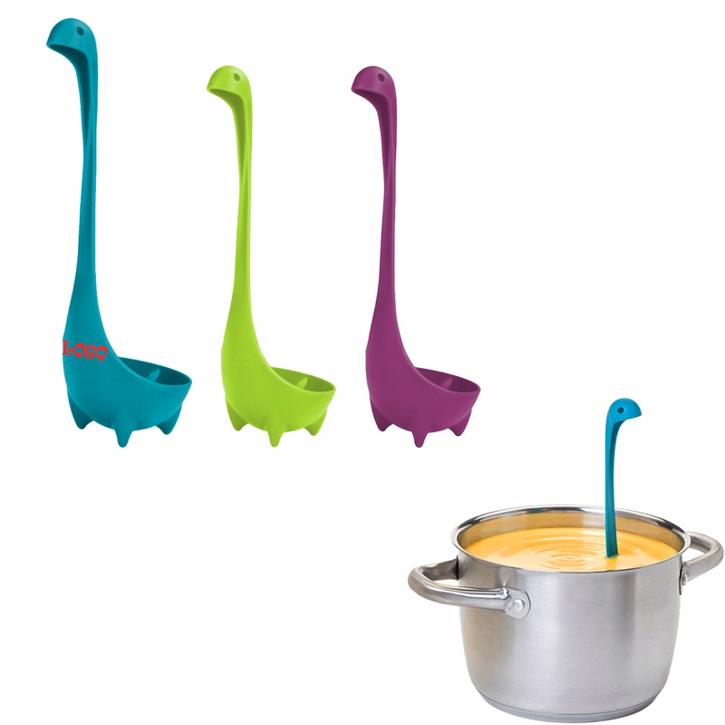 Loch Ness Monster Dinosaur Soup Spoon