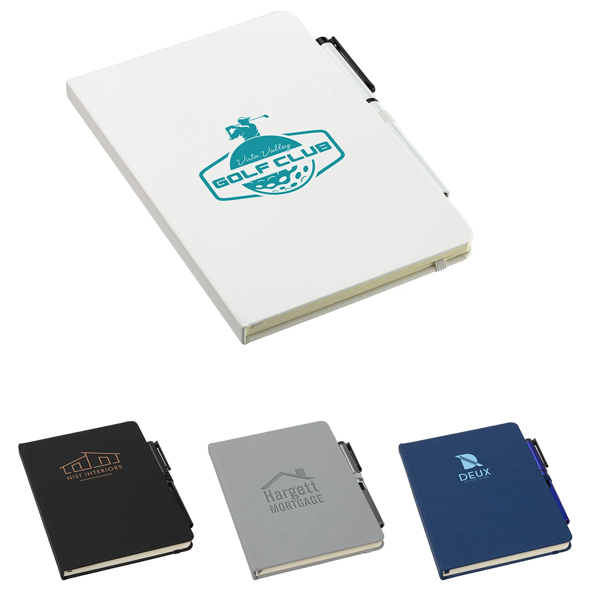 Quorum Soft Touch Journal with Matching Color Gel Pen 1